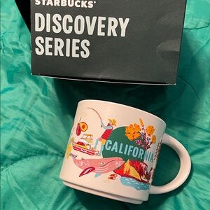Starbucks California Mug with Vibrant Illustrations NIB
